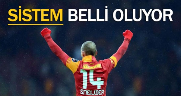 te Galatasaray'n gizli taktii!